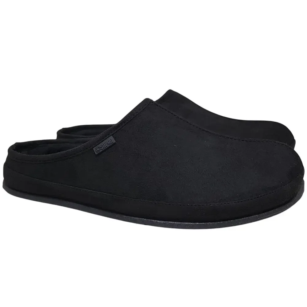 Deer Stags Men Wherever Slip On Mule Slippers Size US 10W Midnight Black MCSD